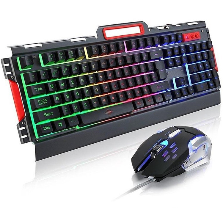 ماوس و کیبورد مخصوص بازی مدل GAMING SET K33