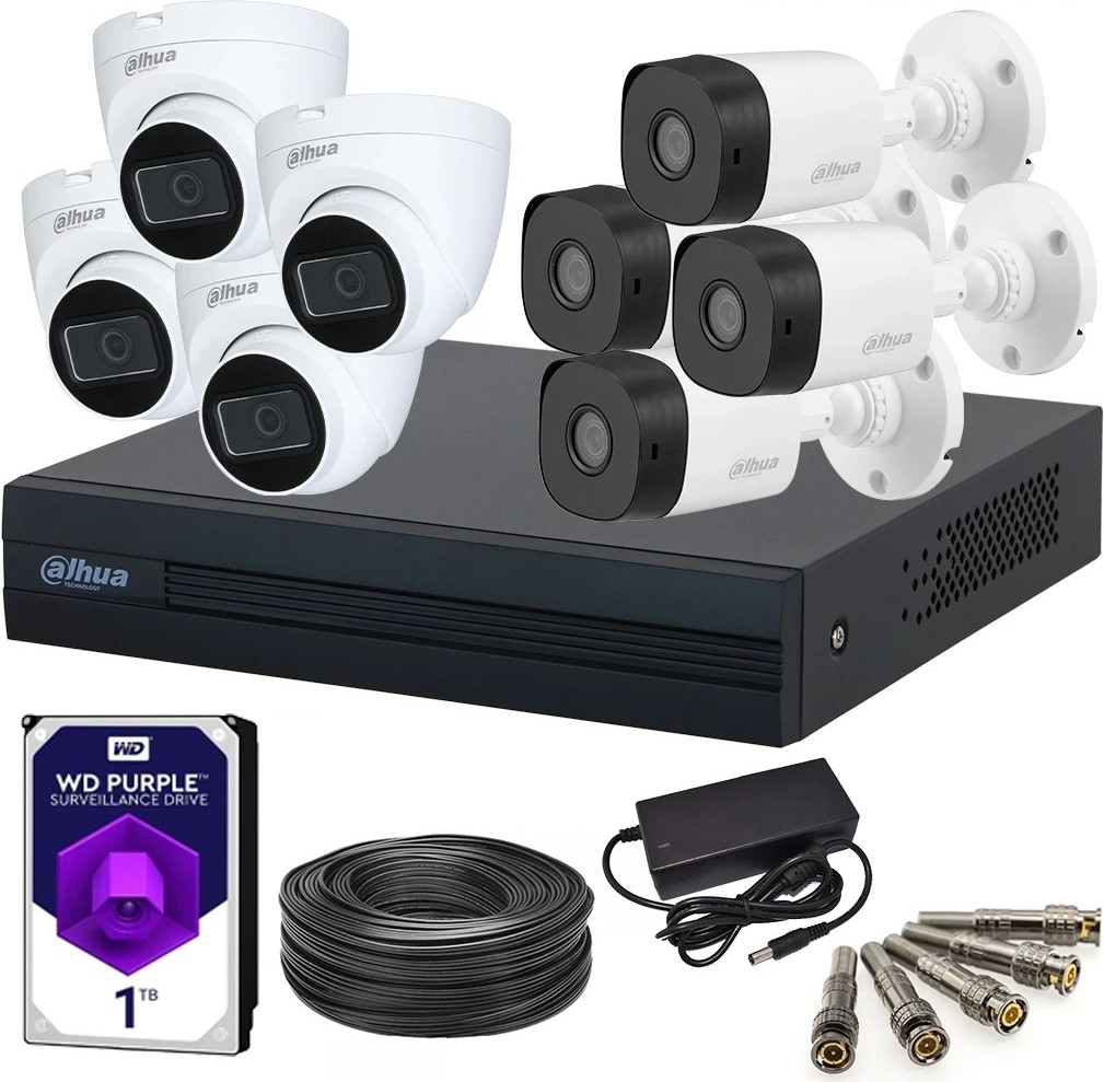 پکیج 8 دوربین HD اقتصادی 2 مگاپیکسل