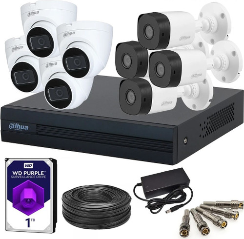 پکیج 8 دوربین HD اقتصادی 2 مگاپیکسل